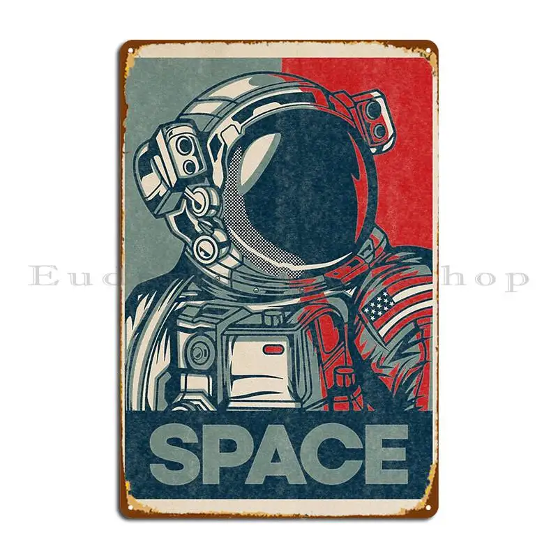 Космическая Надежда Обама Стиль Shepard Fairey Винтаж Космический Плакат 7