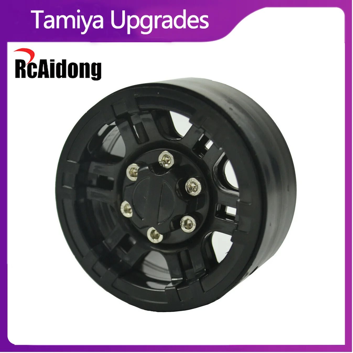 

4 шт., пластиковые колесные диски 1,9 дюйма с Бусиной для Axial SCX10 Traxxas TRX-4 Tamiya, детали для обновления шасси