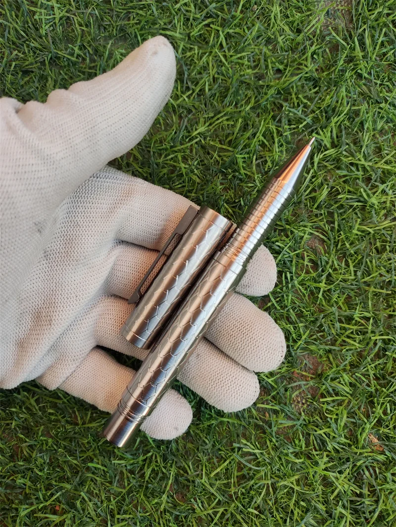 Новая титановая сверхлегкая перьевая ручка Jinhao в сборе иридиевое золото F перо 0 5