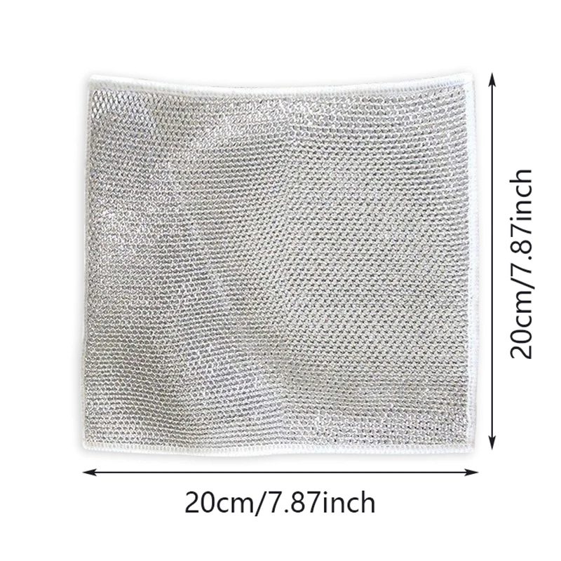 1/5/10 шт. Волшебная салфетка для очистки утолщенная Двусторонняя тряпка из