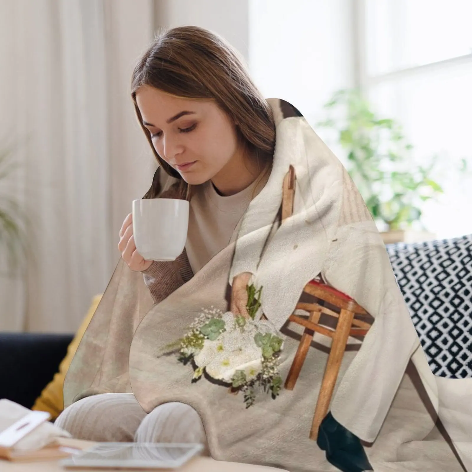 Одеяло Olly Marry Me UK 2023 мягкие большие одеяла на Хэллоуин