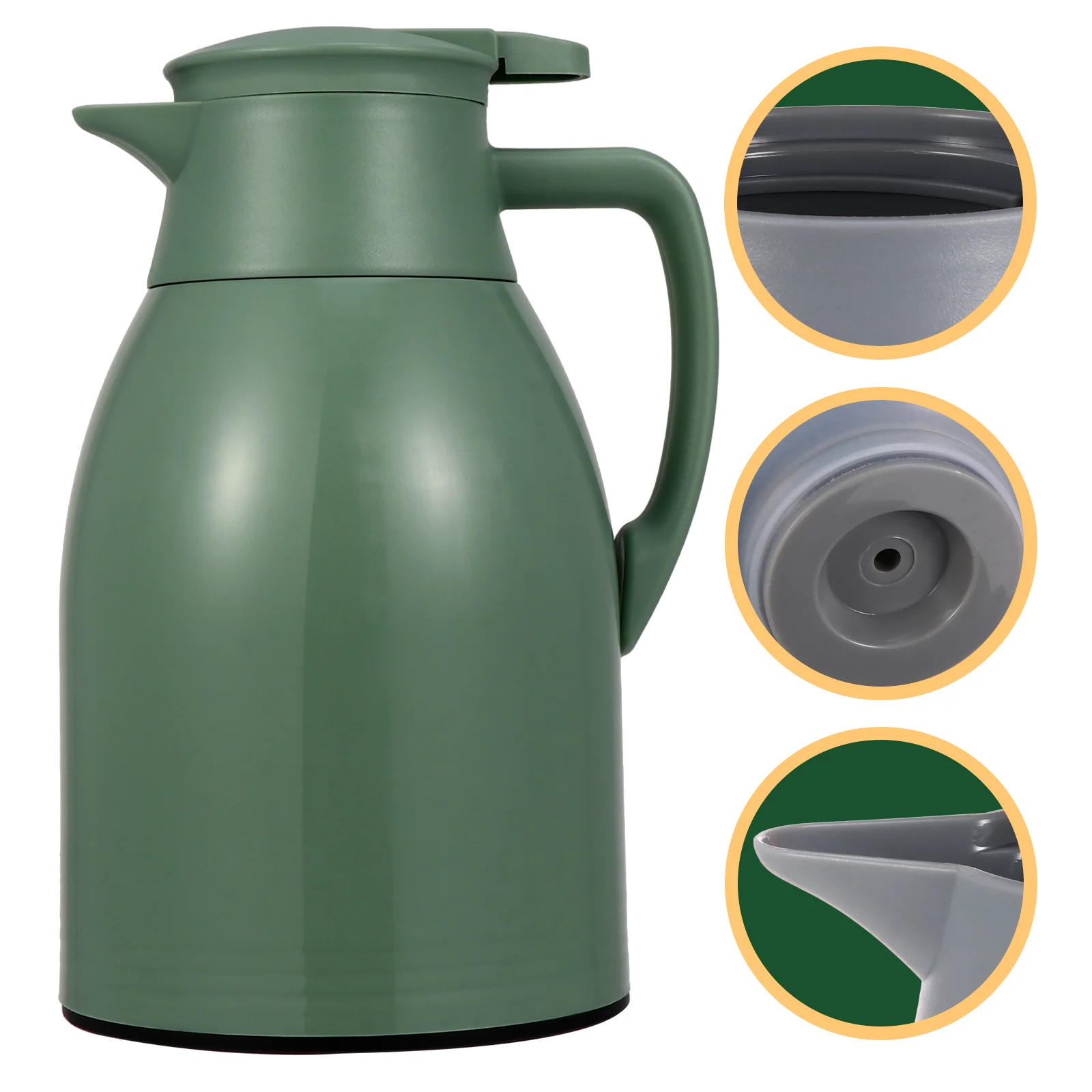 

1L Warm Keeping Kettle Thermal Coffee Carafe Vacuum Water Kettle Hot Coffee Pot Insulation Water Bottle for Home Restaurant (
