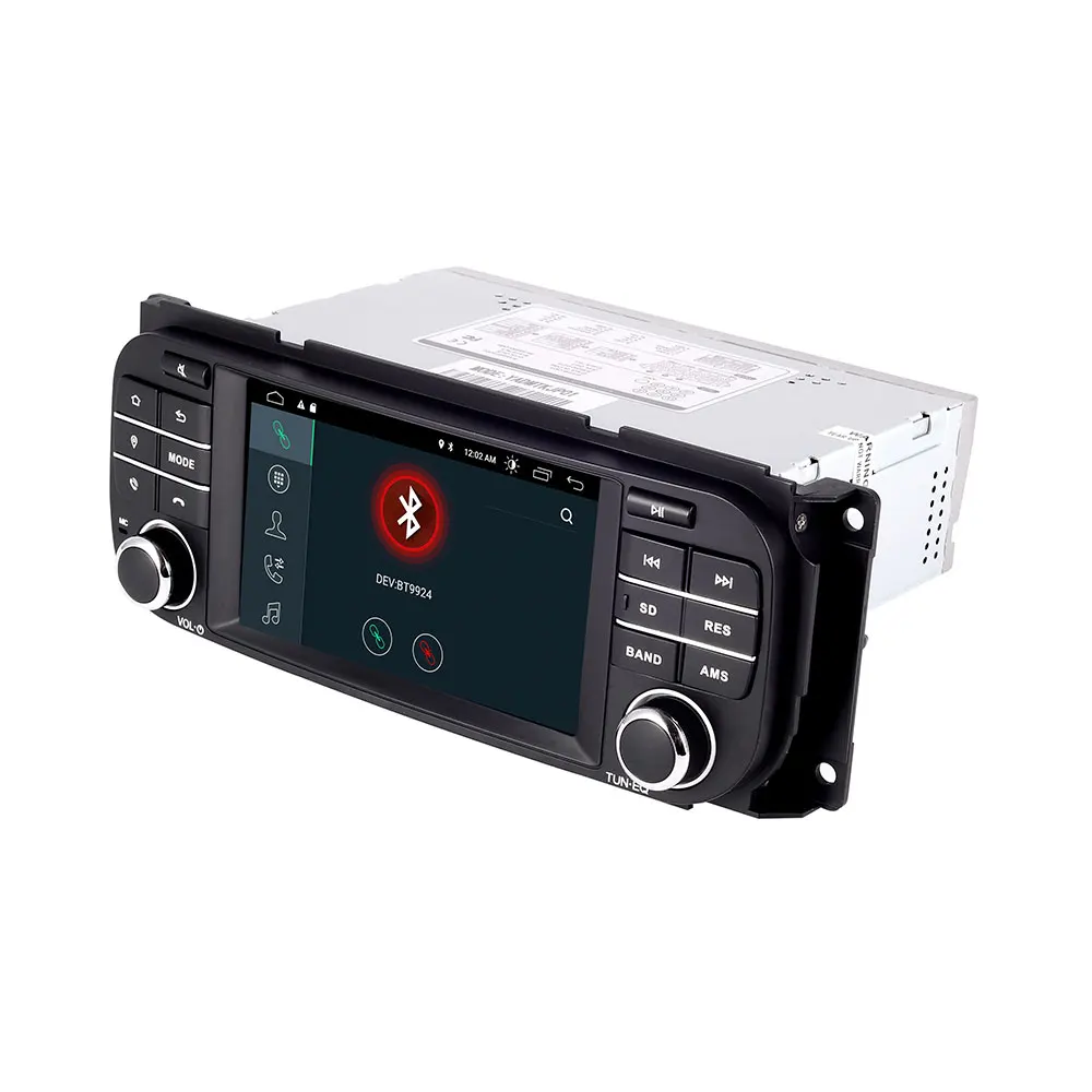 5 - дюймовый Android 12 для JEEP Grand Cherokee Freedom Пастырь Крайслер Додж Автомобиль Радио GPS