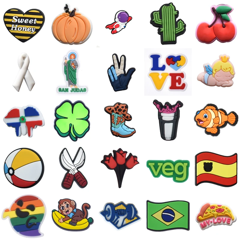 

Kids Wholesale Bulk Set Jeans Boy Packs Men Girl Women Charm Gifts Shoe Charms Para Pins Shoes Accessories Decorations for Crocs