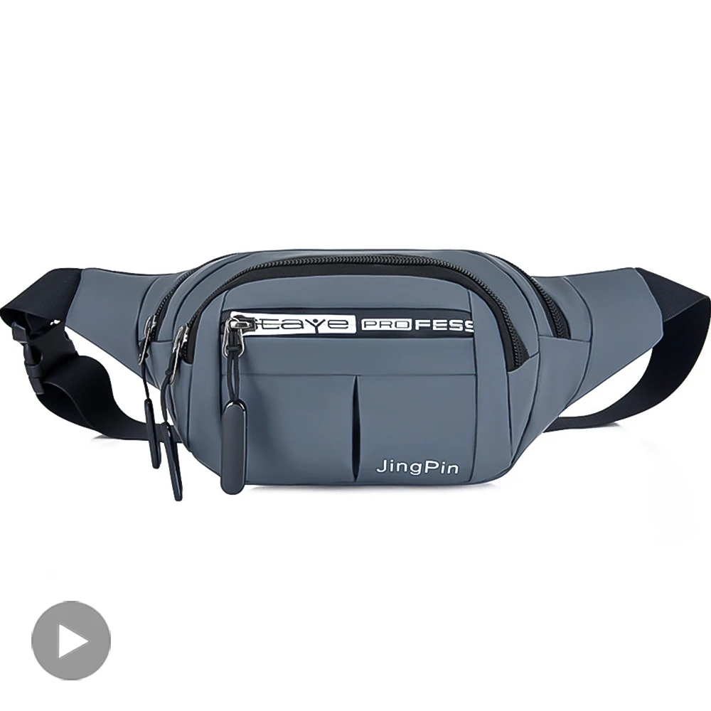 

Men Women Fanny Waist Bag Pack Waterproof For Male Belt Pouch Belly Banana Ladies Kangaroo Bum Hip Husband Phone Work Purse Sack