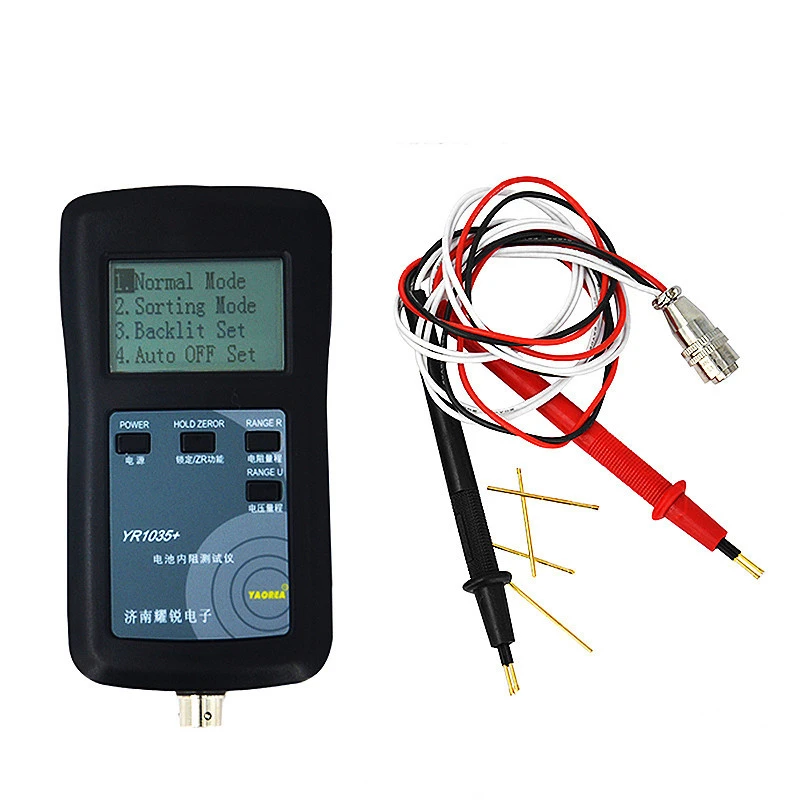 YR1030 YR1035 TR1030 TR1035 Battery Internal Resistance Testing Probe Ten 18650 26650 32650 Voltage Test Pen