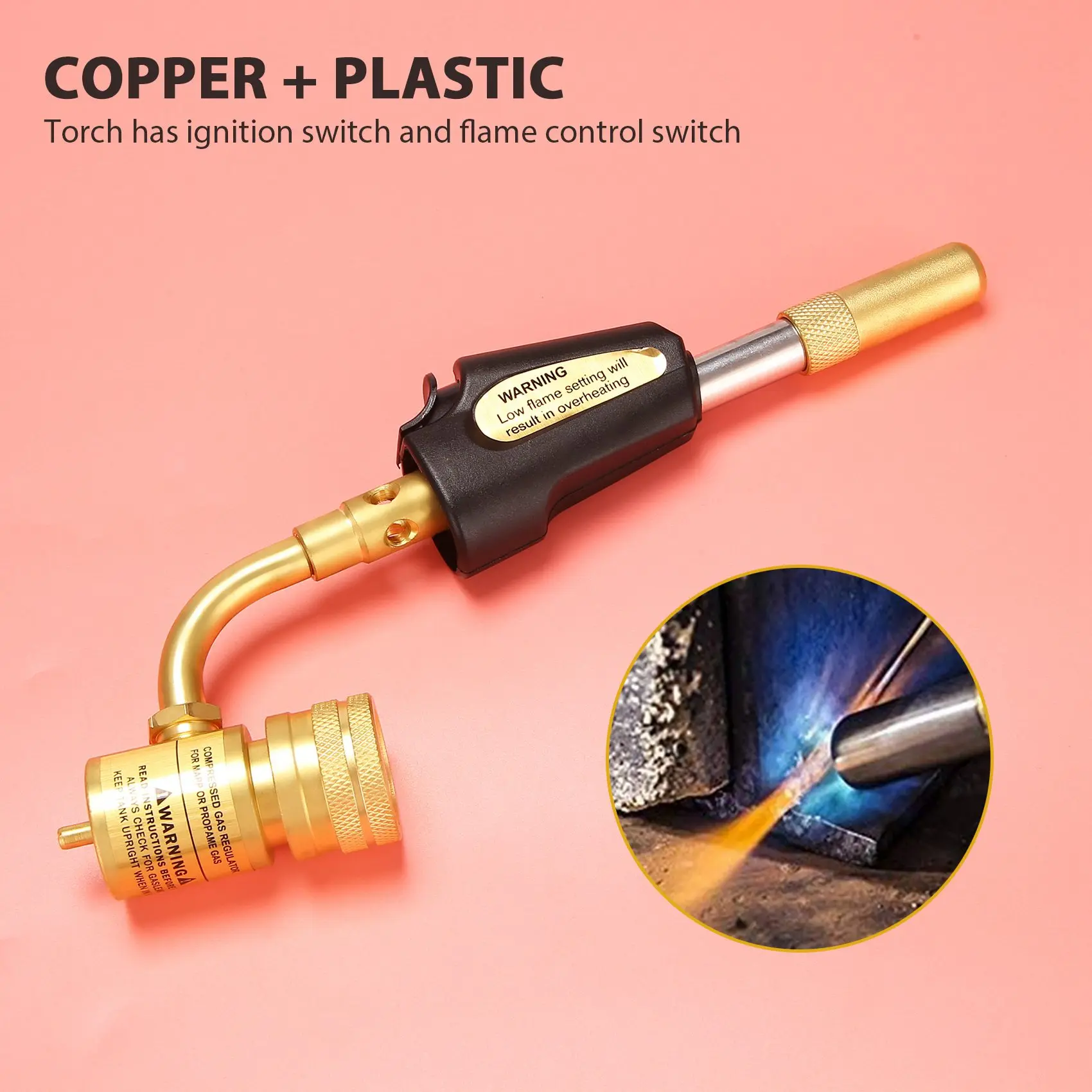 Насадки для турбогорелки газовый самовоспламеняющийся регулятор пайка