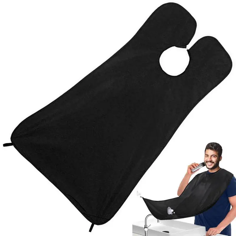 

Male Beard Shaving Apron Nonstick Beard Trimmer Catcher Mens Christmas Halloween Spring Festival Easter New Year Thanks Giving