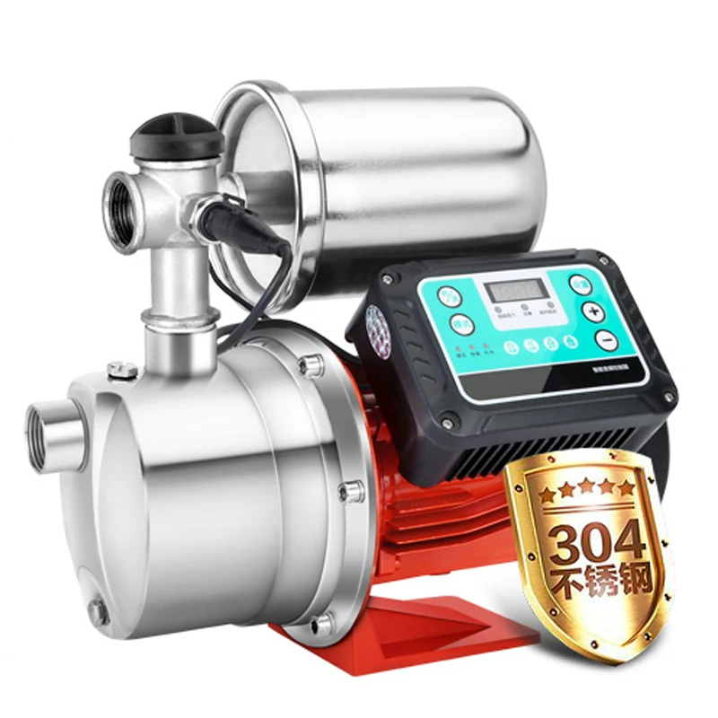 

Inverter Booster Pump Household Tap Water Booster Pump Automatic Mute 220V Well Pump Jet Self-priming Pump