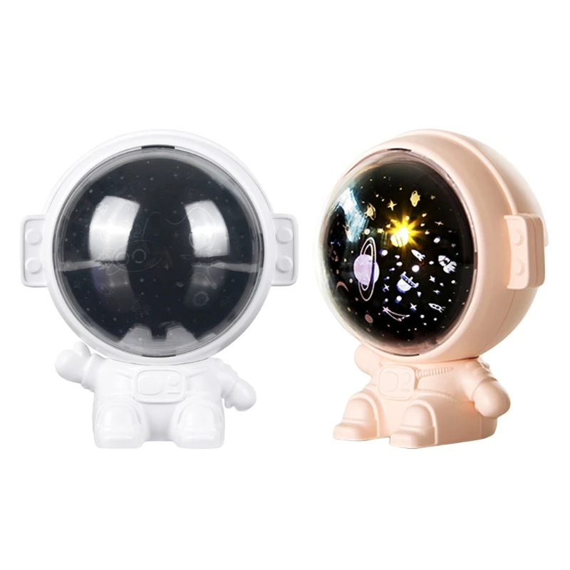 

Astronauts Usb Night Light Projector Stars Space Children Bedroom Kids Light Christmas Decoration Bedside Decor