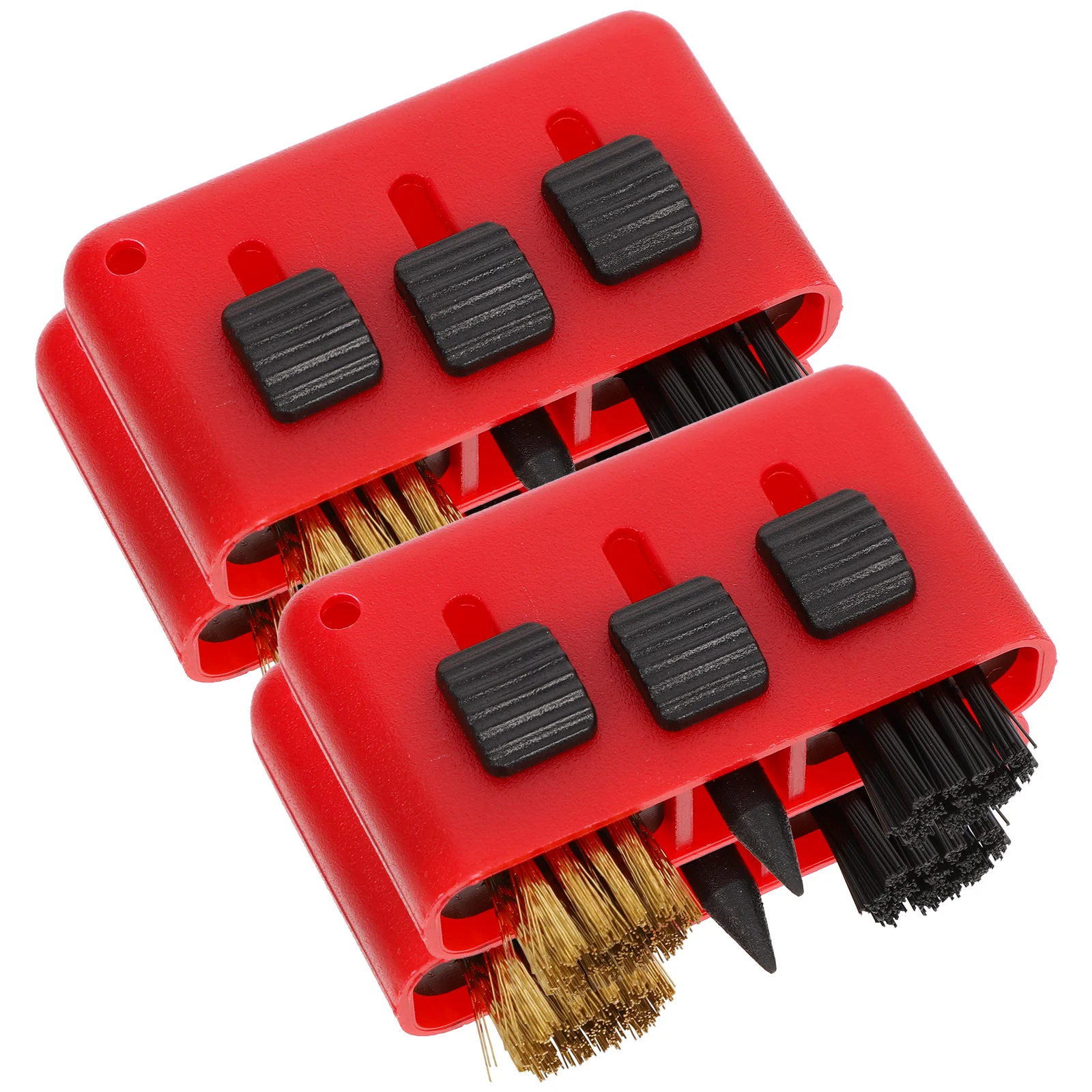 4 шт. щетка для чистки гольфа 3 в 1 пластиковая головка мяча набор канавок