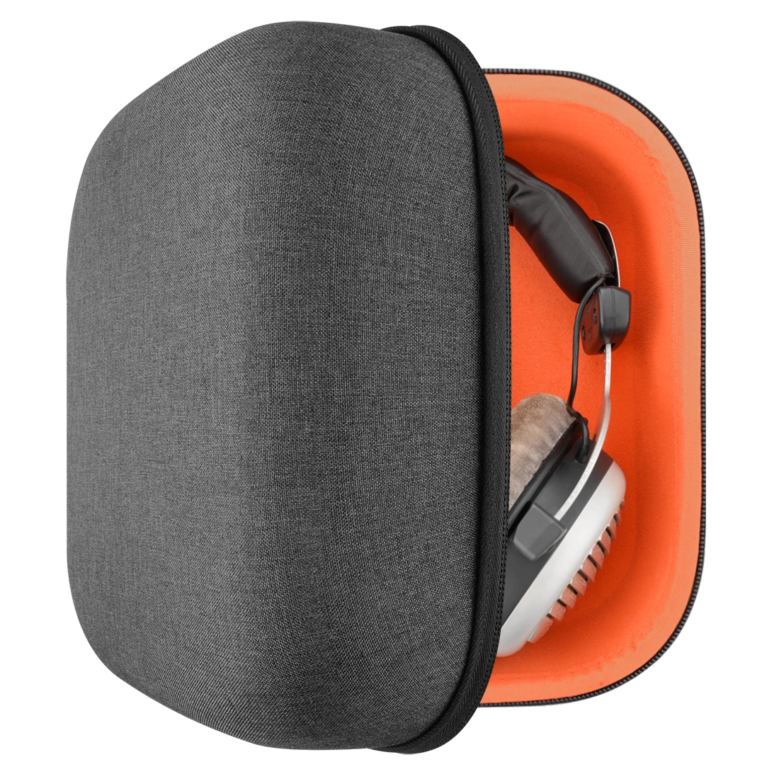 

Geekria Headphones Case Pouch for Sennheiser HD800,HD800S,HD820,Hard Portable Earphone Cable Storage Cover Headset Box (Grey)