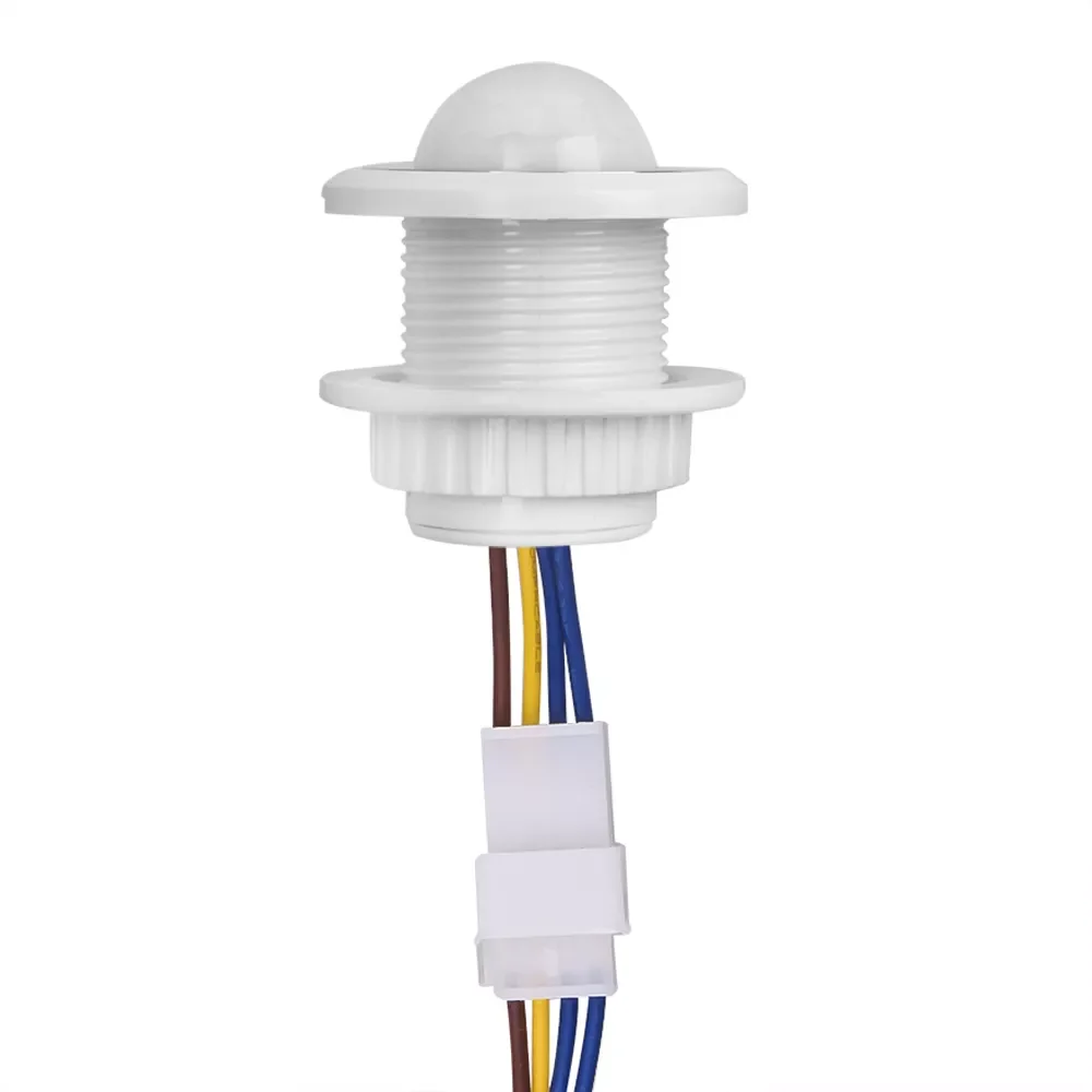 

100-240V Mini Home Light Sensor Adjustable Time Delay LED PIR Infrared Motion Sensor Switch Mode Detector Light Switch