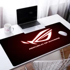 Большой рабочий коврик для мыши ASUS, игровые аксессуары, скоростная клавиатура, Настольный коврик 400X900 для ПК, офиса, ноутбука, Геймерской клавиатуры, популярный коврик для мыши HyperX