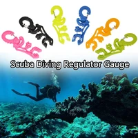water sport respiratory regulator clamp bcd regulator hose holder octopus retainer clip scuba diving regulator gauge