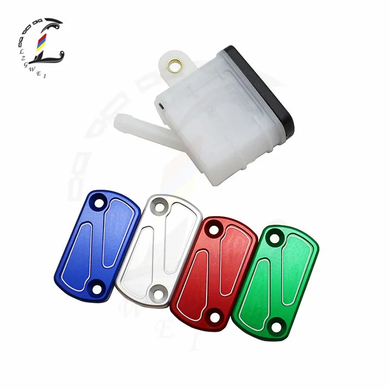 

Верхняя крышка бака насоса мотоцикла, сплит-Задний тормозной насос для CBR600RR CBR250 XR250 KLX250 DRZ400, универсальная Большая квадратная масляная чаша с ЧПУ