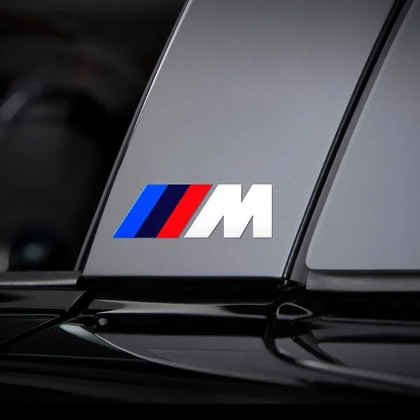 Фото Наклейки на суппорты для BMW: термостойкие, 3-цветные, для моделей M, X3, X5, X6, X7, M3, E84, E83, F25, E91, E60, E30, E90 №1