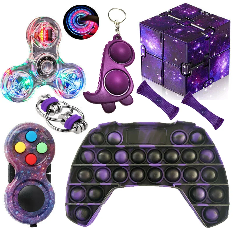 

8 светодиодный т., светодиодная игрушка-Спиннер