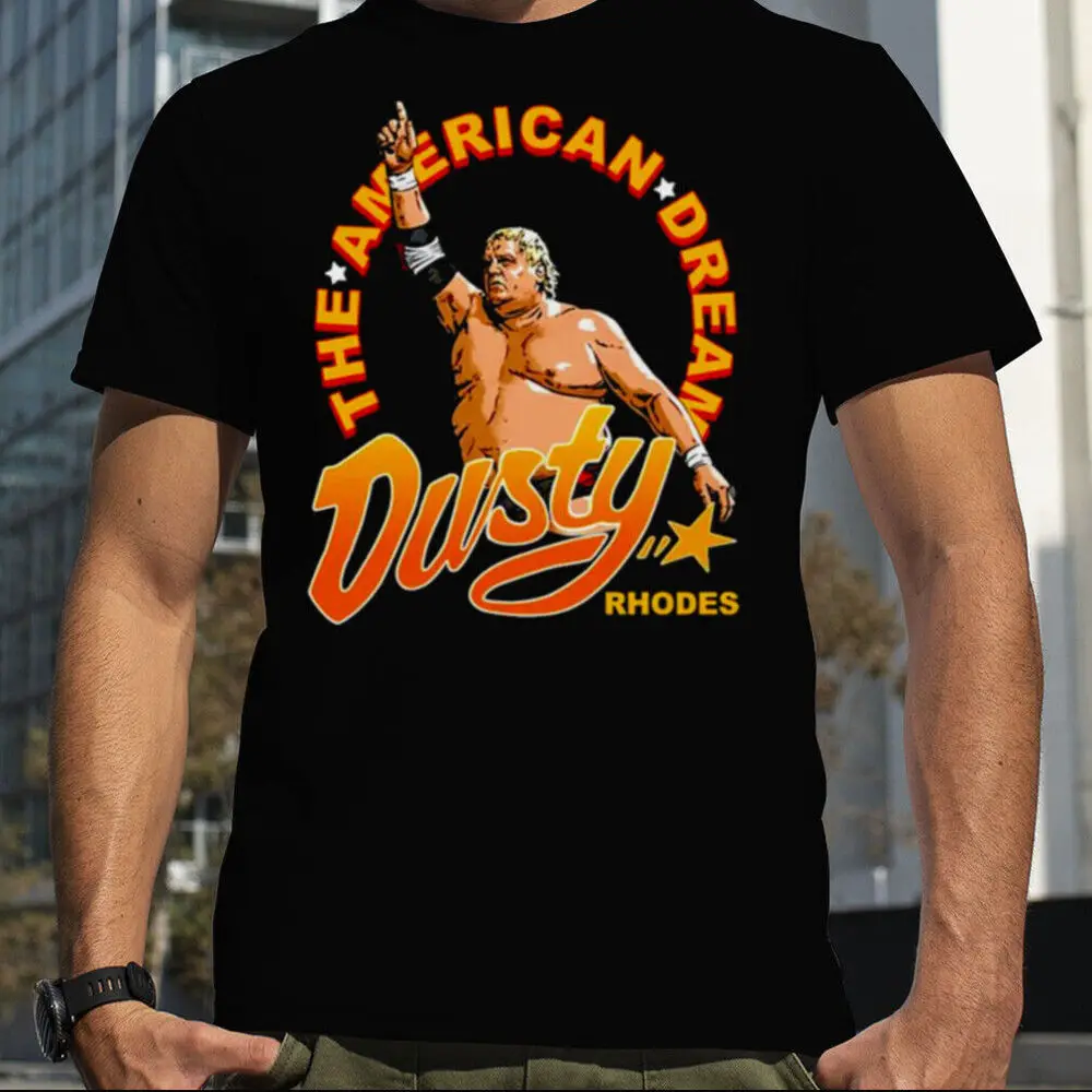 Футболка Dusty Rhodes the American Dream хлопковая футболка размер S-5XL