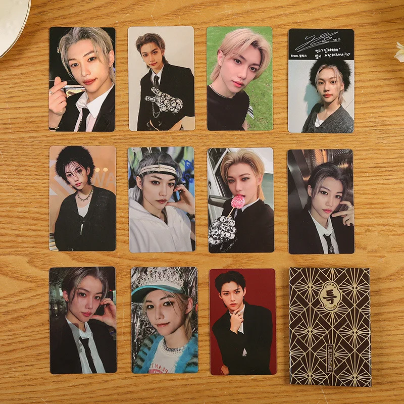 

8pcs/set STRAY KIDS 5-STAR Album Lomo Card StrayKids Small Card HyunJin Felix HAN LEE KNOW Printable Image Favorite Gift Kpop