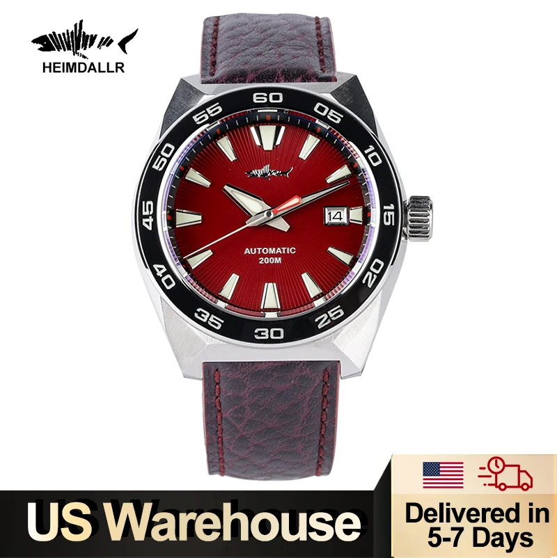 

Heimdallr Monster Men's watches Diver Men Watches NH35A Automatic Movement 20Bar Waterproof Sapphire Luminous Luxury Watch Clock