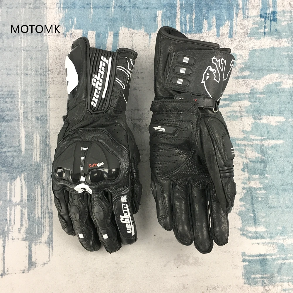 Перчатки Furygan AFS 19 для локомотивных гонок мотоциклетные длинные рыцарские из