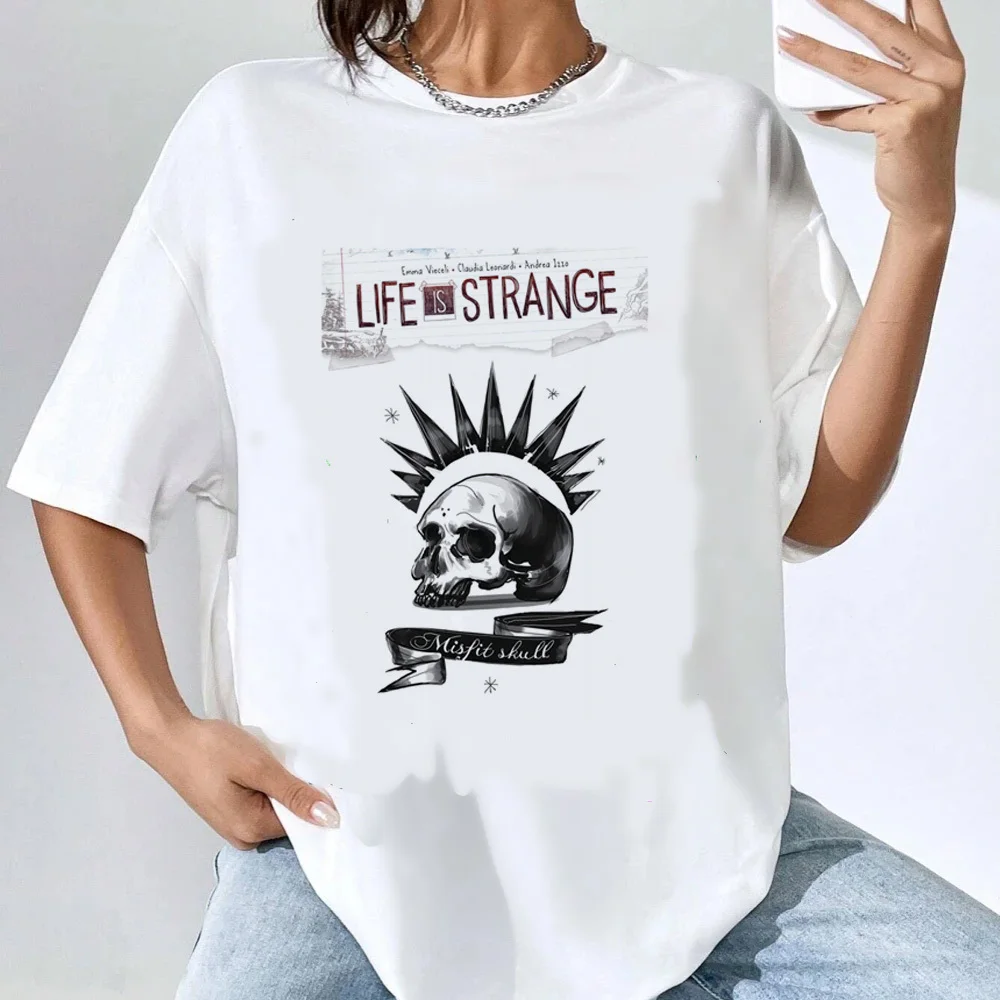 Life Is Strange tshirt girl kawaii aesthetic graphic Psychedelic Comfortable harajuku Pop Culture Grunge