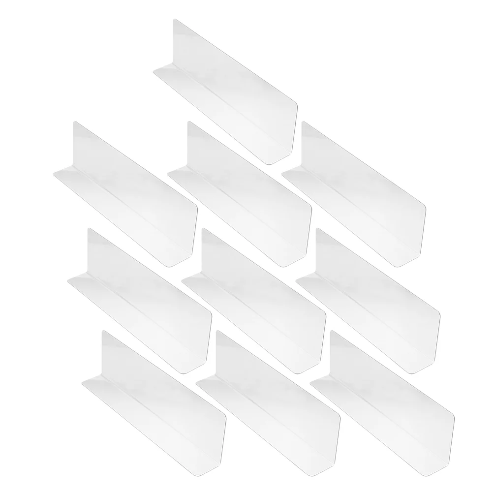 

Dividers Shelf Acrylic Closet Clearsupermarket Divider Drawertransparent Store Separator Shelvesorganization