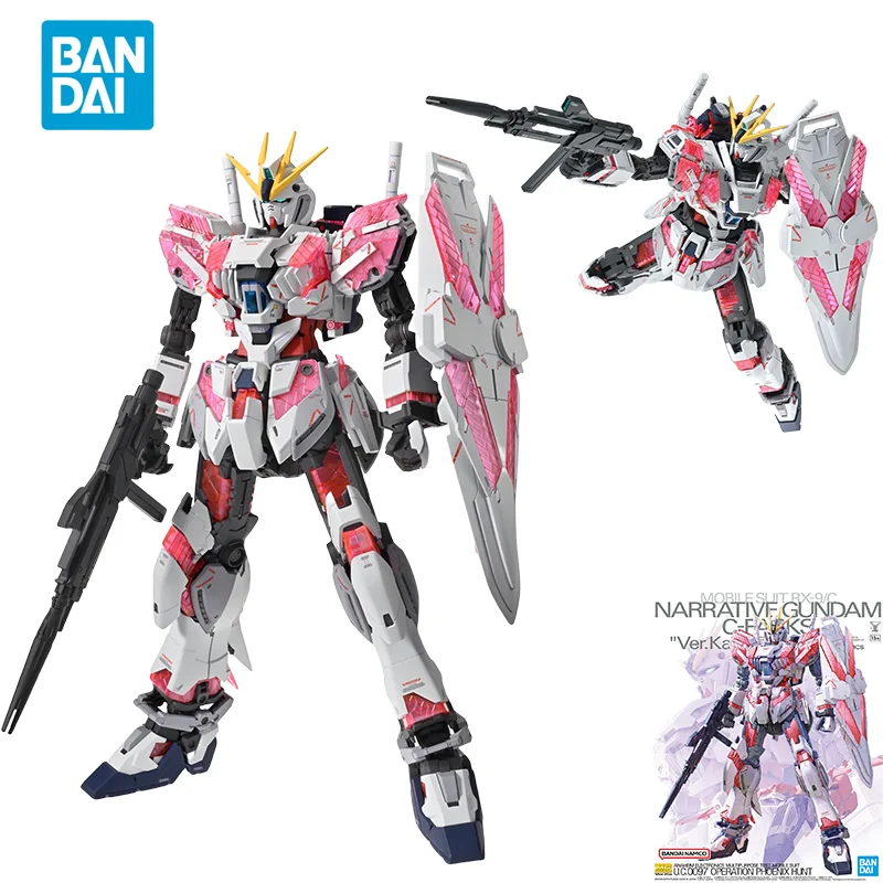Прямая доставка Bandai оригинальная аниме GUNDAM модель MG NARRATIVE C-PACKS Ver.Ka экшн-фигурки