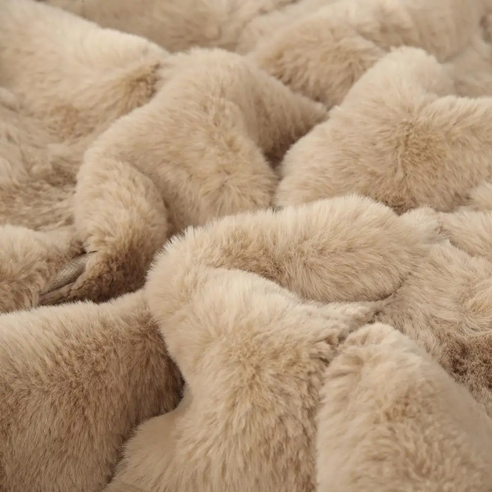 Furry Coat Fashion Autumn and Winter Women's Jacket Large Size Short Artificial Fur Coat Warm Furry Coat Long Sleeve Jacket 2022