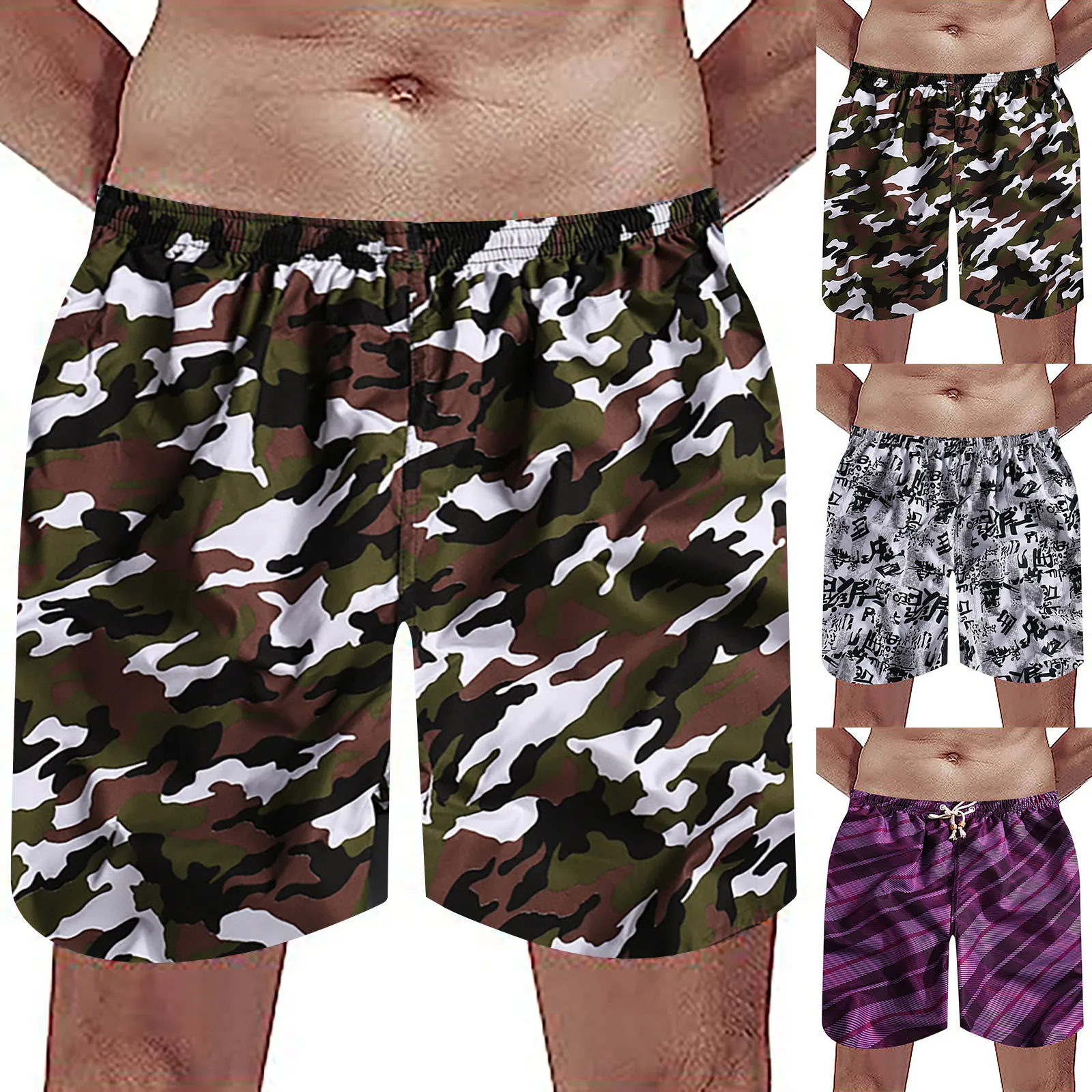 

Камуфляжные шорты свободные дышащие трусы летние удобные мужские шорты для бега баскетбола тренировочные шорты 2023