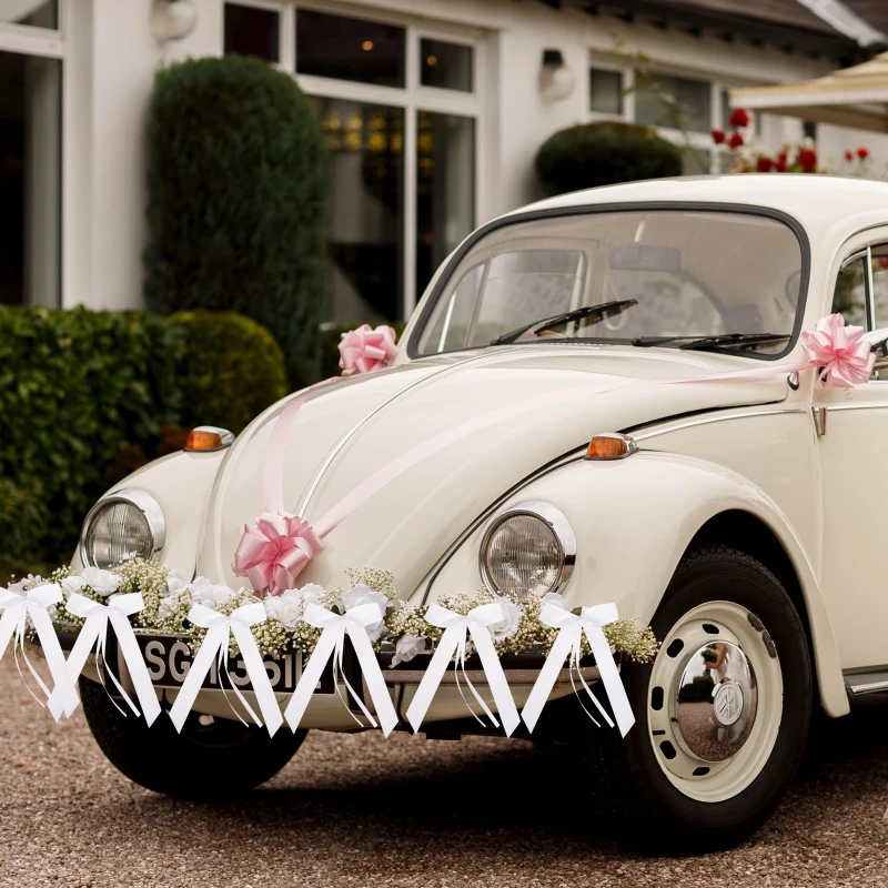 

Банты из атласной ленты с плавными на ощупь завязанными бантами для подарков, тортов, поп-поделок, свадебные сувениры, подарочная упаковка, ...