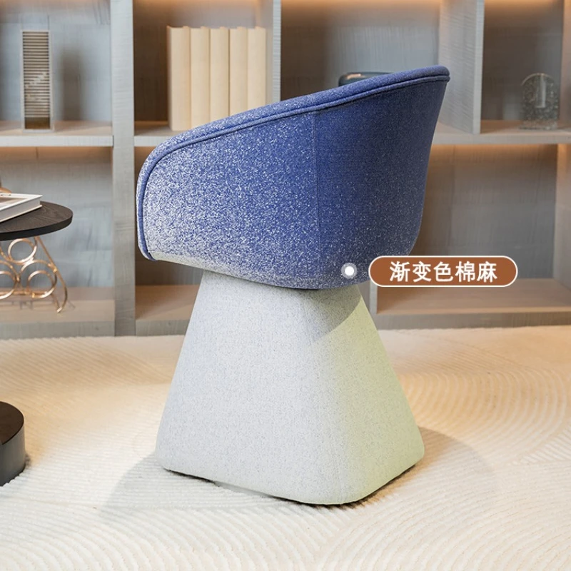 Стул под раковину с градиентом цвета Экономия пространства мебель минимализм