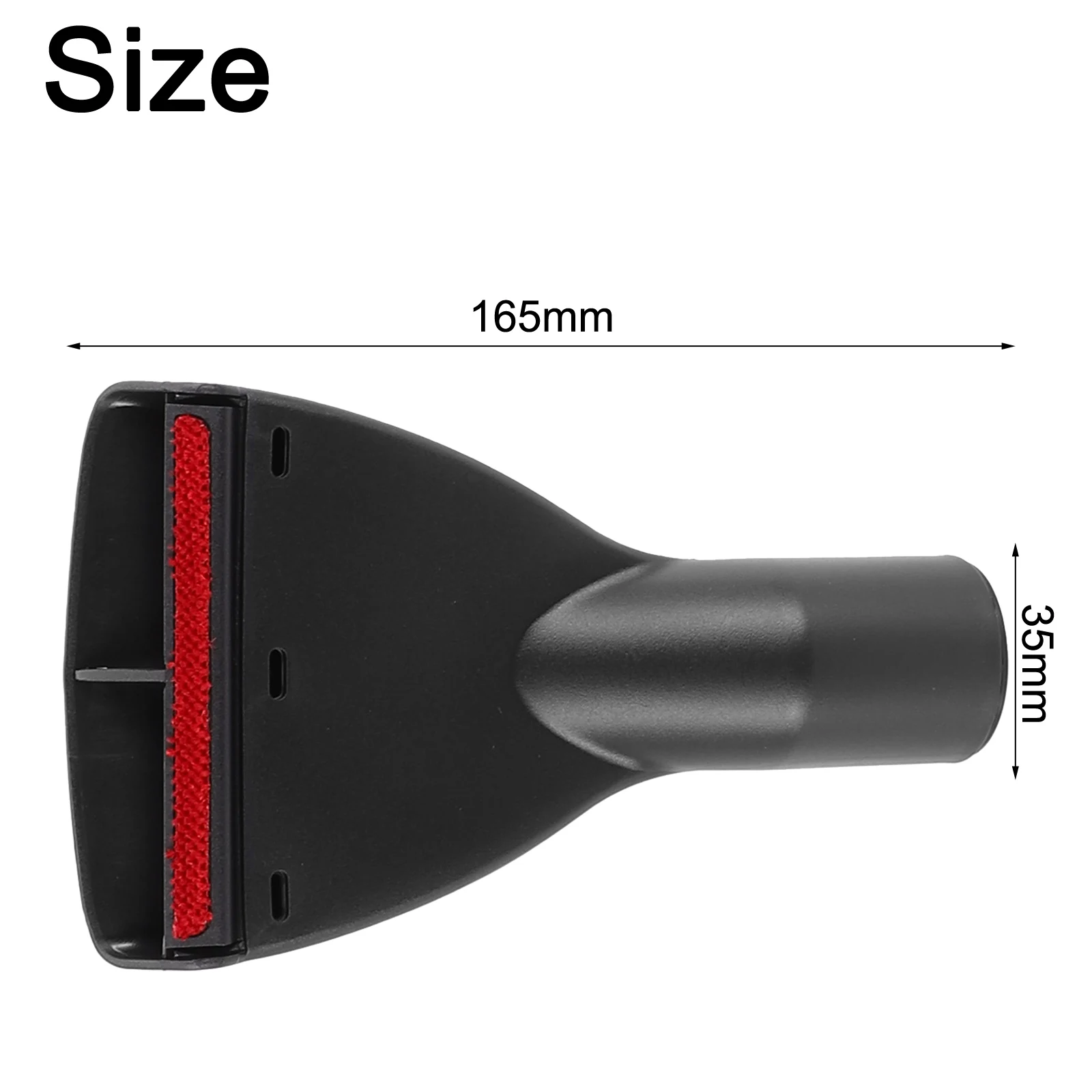 35 мм щелевая насадка с плоским ртом пол бытовые детали усывает грязь щетка для