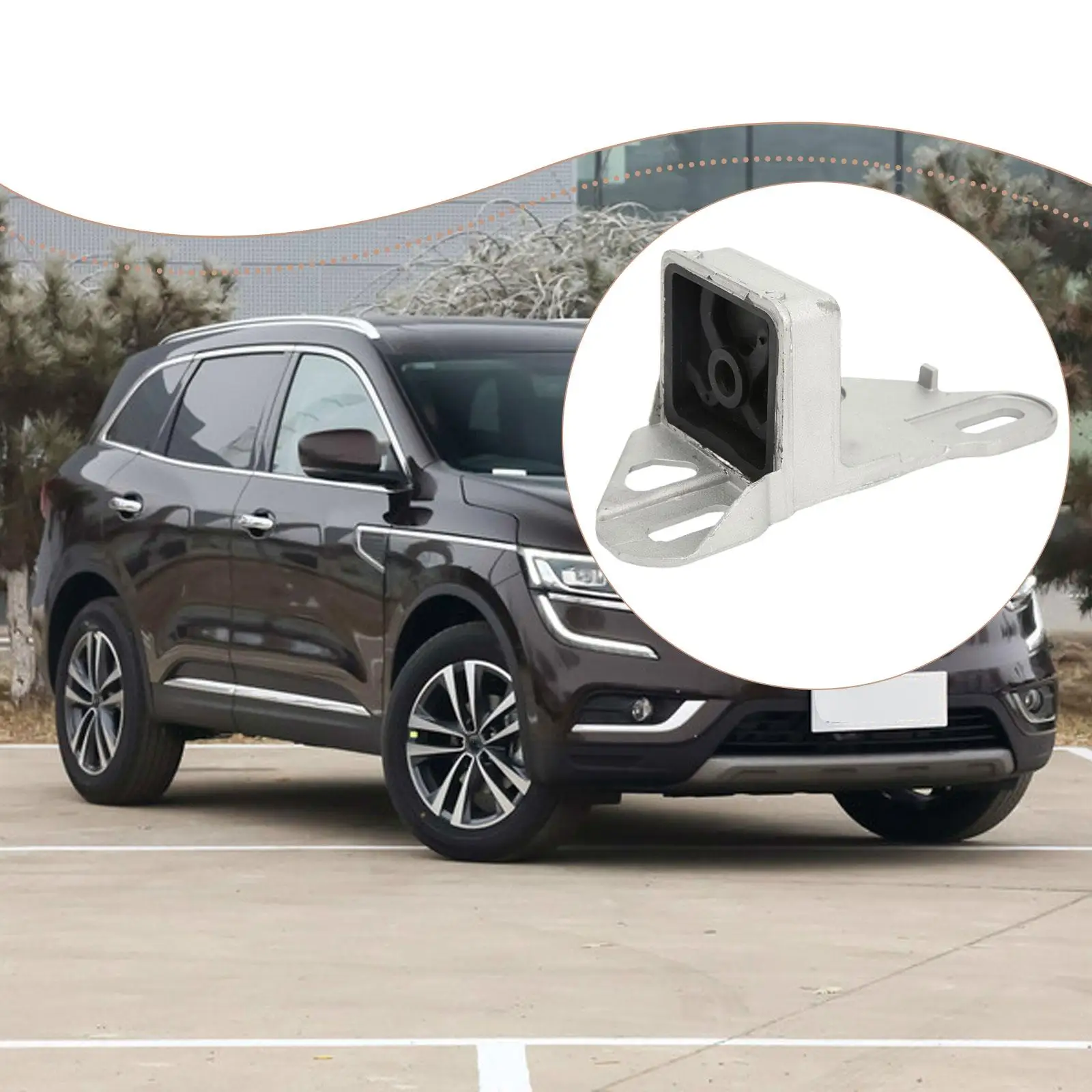 Фото Задний монтажный кронштейн выхлопной системы 7700424339 Аксессуары для Renault 98-17 №4