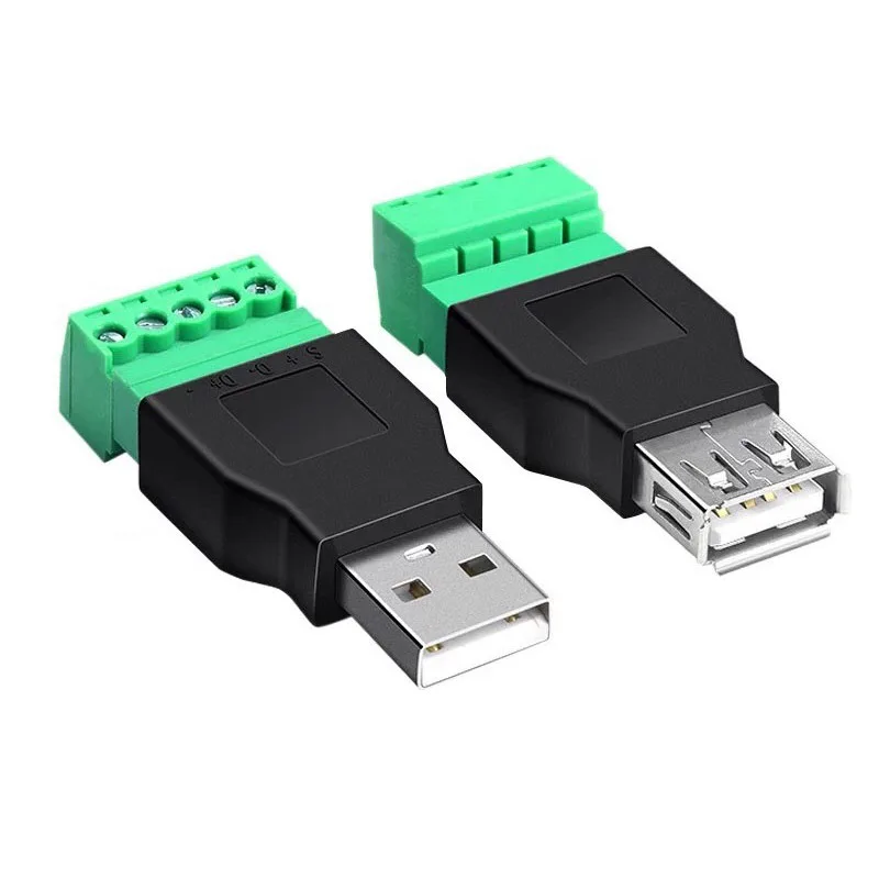 

Штекер USB для винтового разъема USB штекер с защитным разъемом