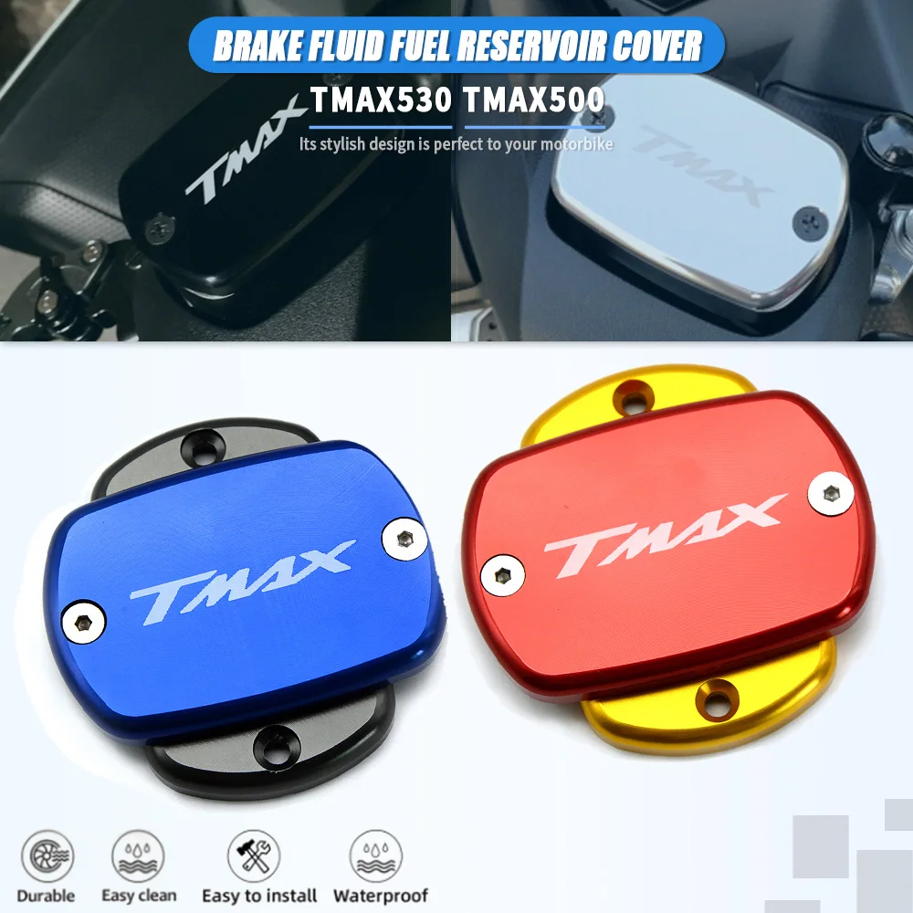 

Motorbike Accessories Fluid Reservoir Cap Motorcycle Reservoir Fluid Cover Cap For YAMAHA TMAX 500 T-MAX 530 2008-2018 2012 2013