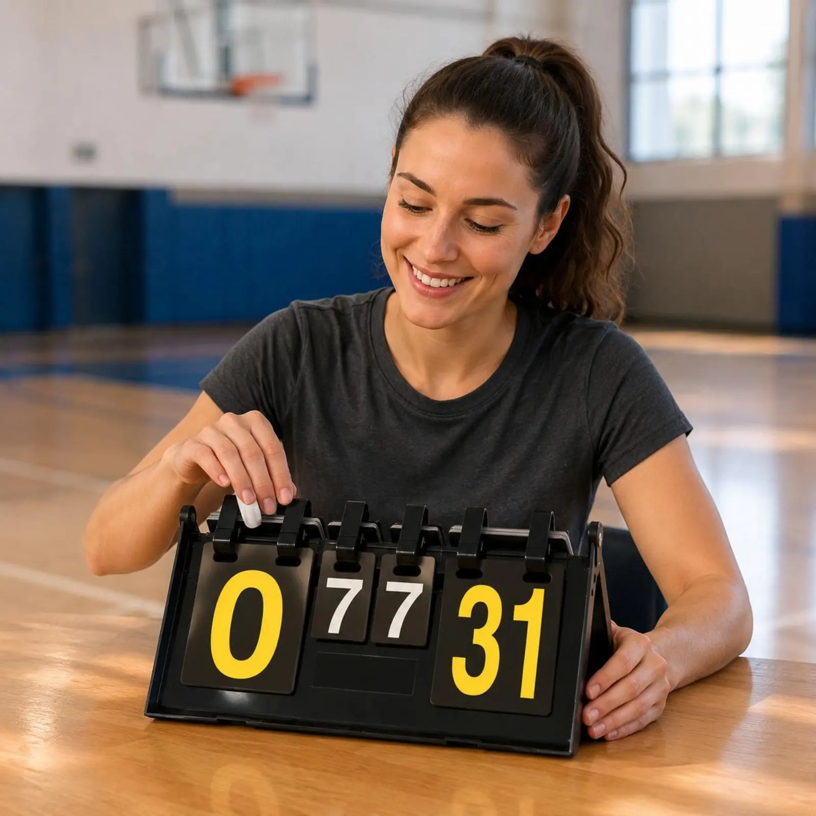Фото Складное табло для подсчета очков Flip Scorekeeper, ламинированное настольное табло из АБС-пластика для настольных игр №4