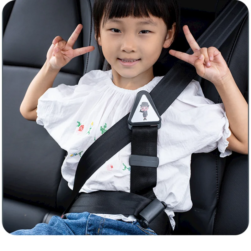 

Car Child Seat Belt Buckle Car Accessories Anti-stroke Belt Simple and Convenient Adjustment and Fixation Stopper Shoulder Guard