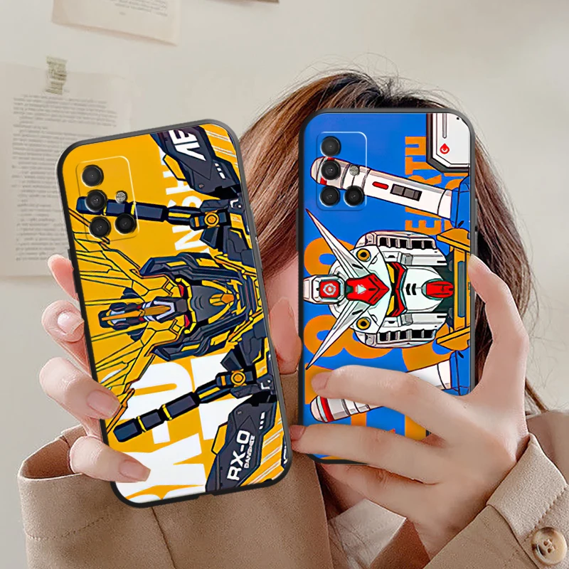 

Gundam Japan Anime Phone Cases For Samsung S20 FE S20 Lite S8 Plus S9 Plus S10 S10E S10 Lite M11 M12 S21 Ultra Luxury Ultra