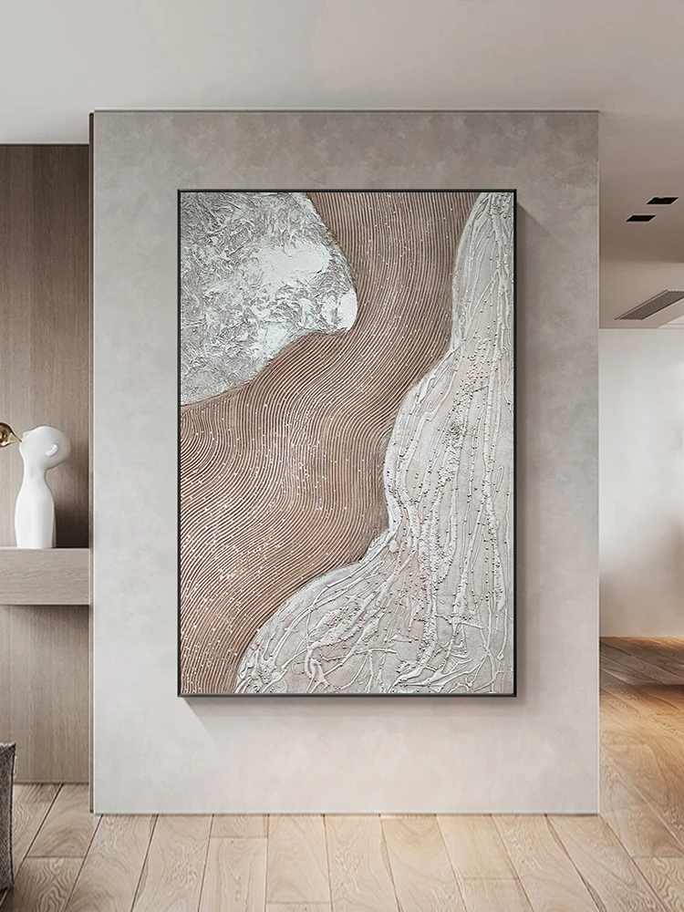 

Abstract Hand-painted Oil Painting Canvas Wall Hanging Art Cute Bathroom Bedroom Living Room Decor No Framed Cadeau Personnalisé