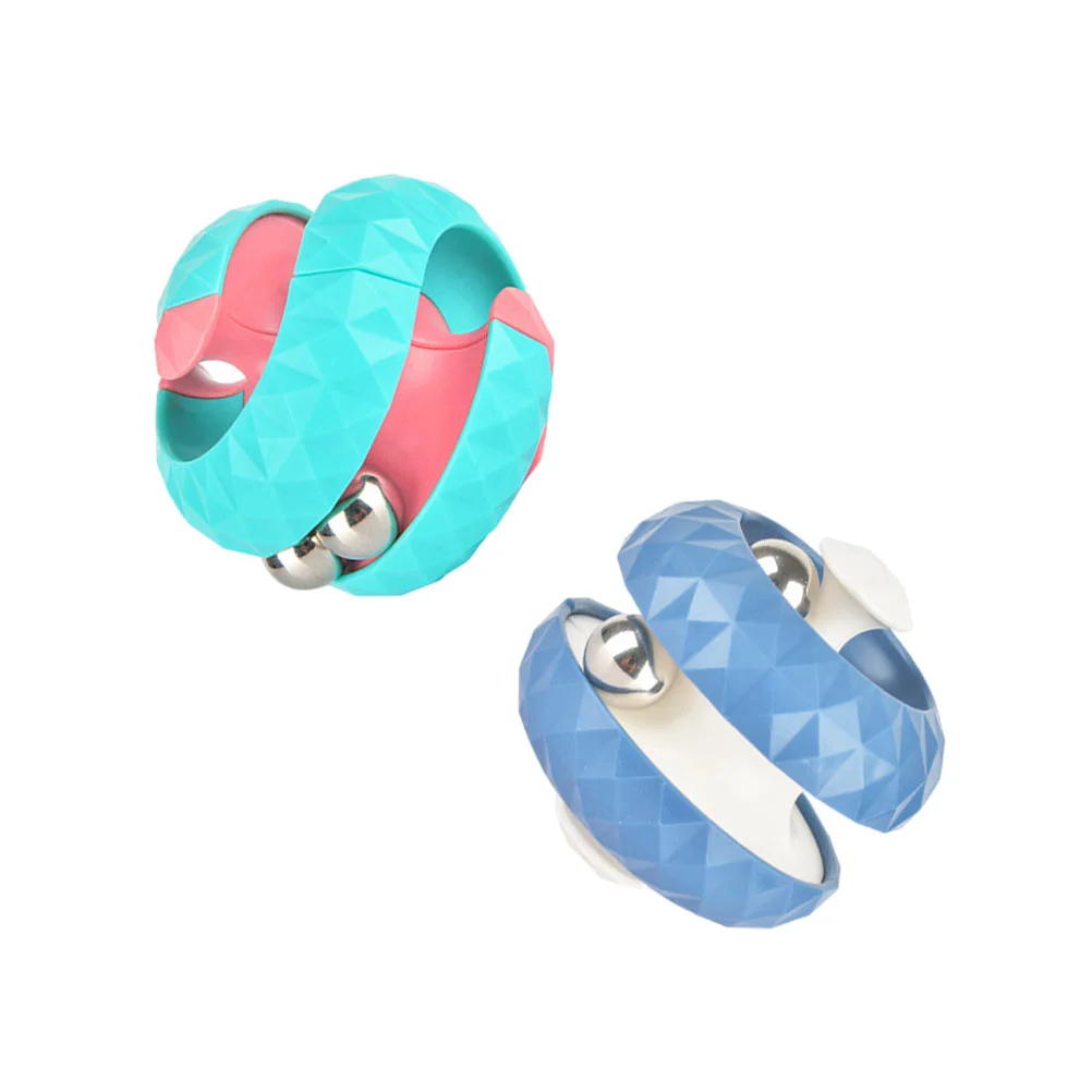

Toyfidget Orbit Toys Cube Puzzle Fingertip Decompression Rotating Kidsgyro Bead Track Maze Railspinnersrolling Leisure Beads