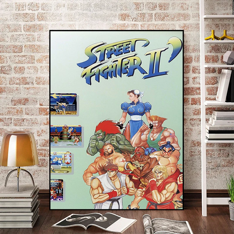 

Холщовые постеры Street Fighter
