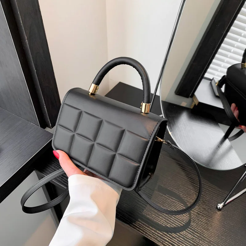 Модная Повседневная простая сумка модная Осенняя Новинка 2024 стильная маленькая