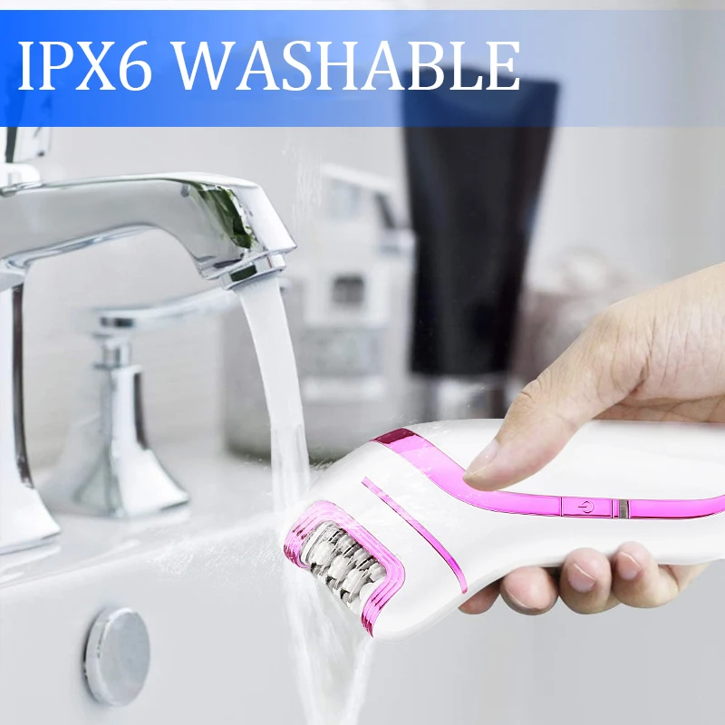 Эпилятор женский Электрический эпилятор для удаления волос на лице теле ногах в