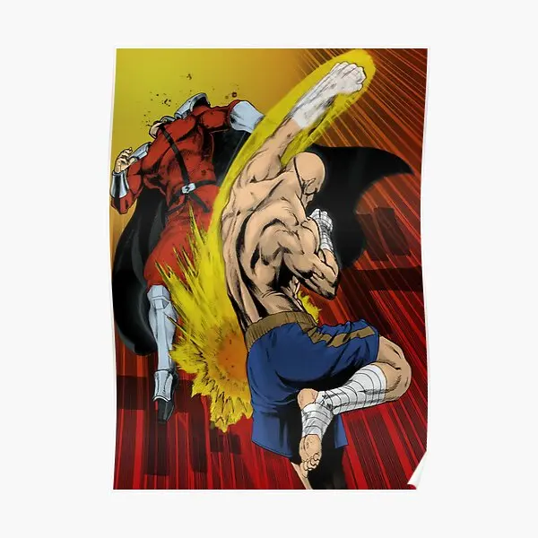 Плакат Sagat Vs Bison картина с принтом украшение для дома забавная винтажная