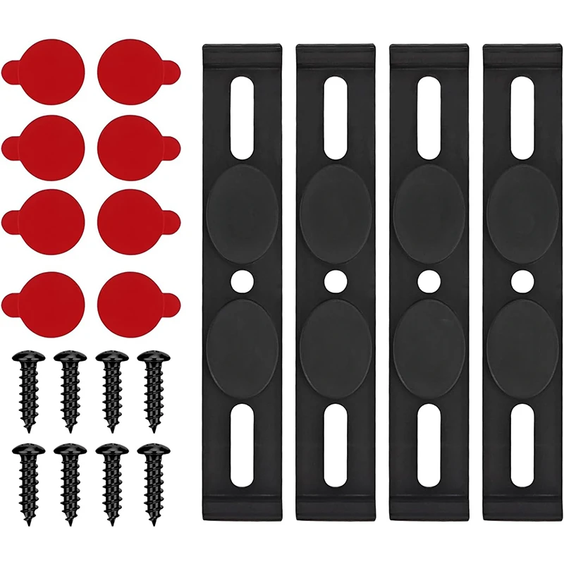 

4 компл. автомобильный держатель номерного знака безрамный держатель номерного знака устойчивый к атмосферным воздействиям невидимый кронштейн номерного знака автомобильные аксессуары