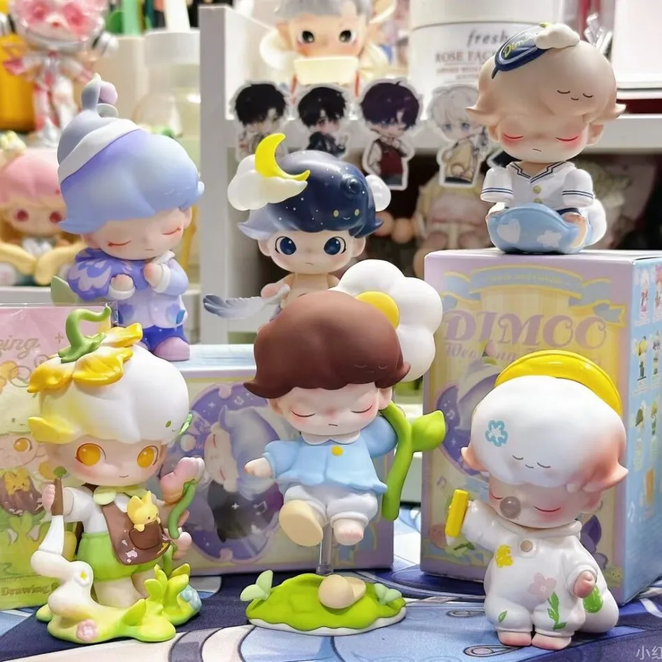 Оригинальный Dimoo глухая коробка ткачества серии чудес Аниме Фигурка