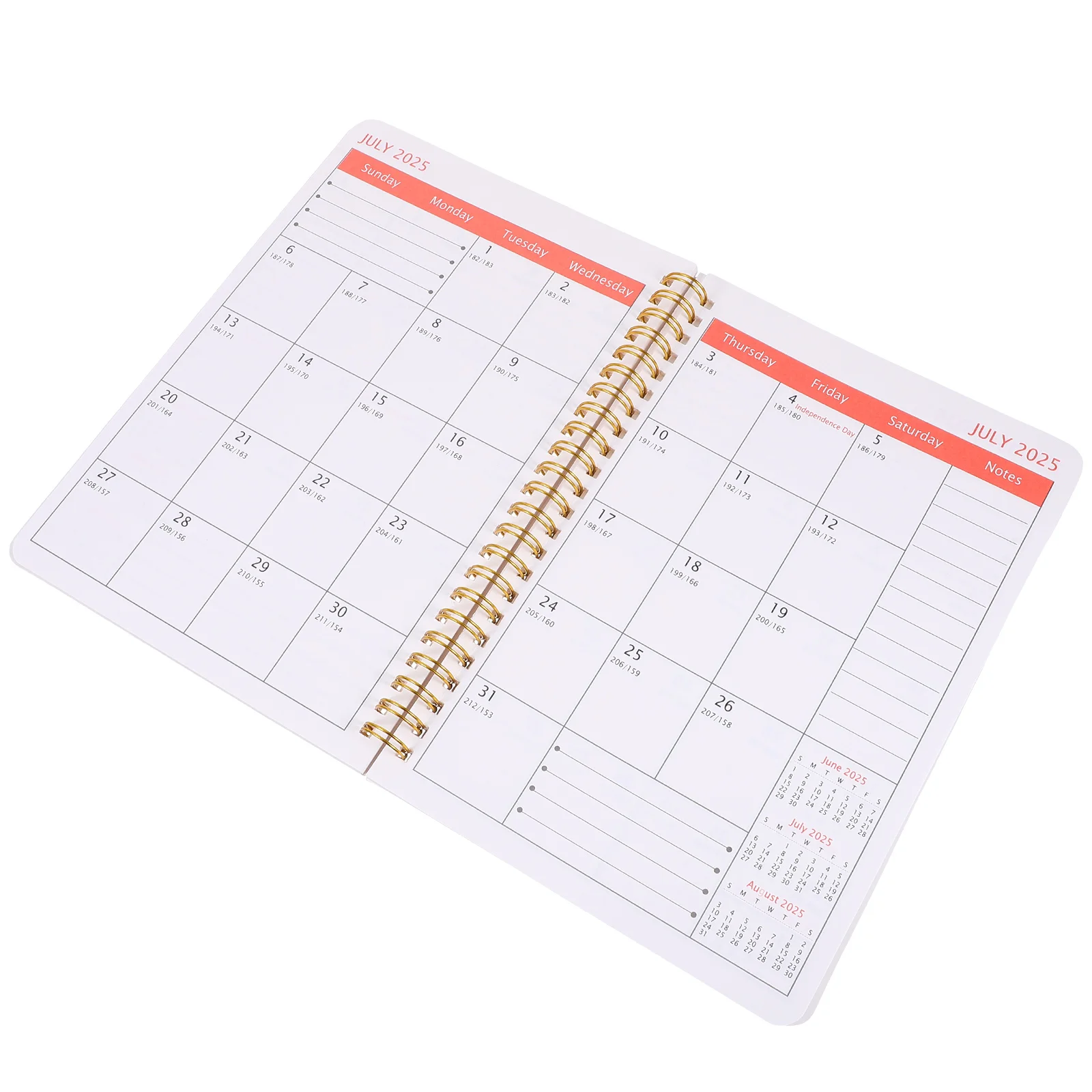 

Monthly Planner The Notebook Office Schedule Notepad Agenda Multi-use 2024-2026 Paper Planning Handbook