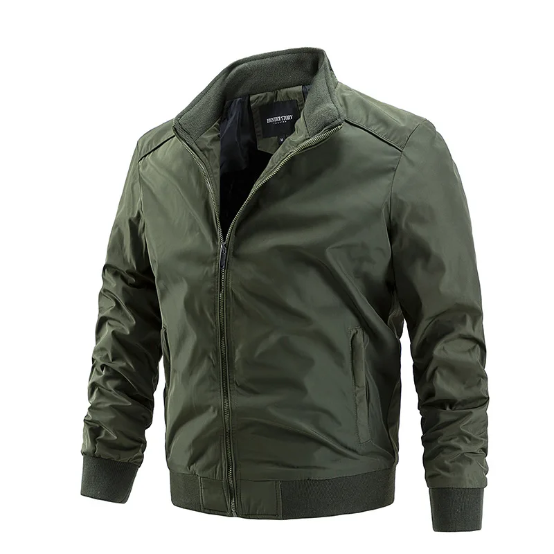 

Mens Bomber Jacket New Fashion Jackets and Coats Men's Slim Windbreaker Autumn Cargo Outdoors Clothes Casual Streetwear Jaquetas